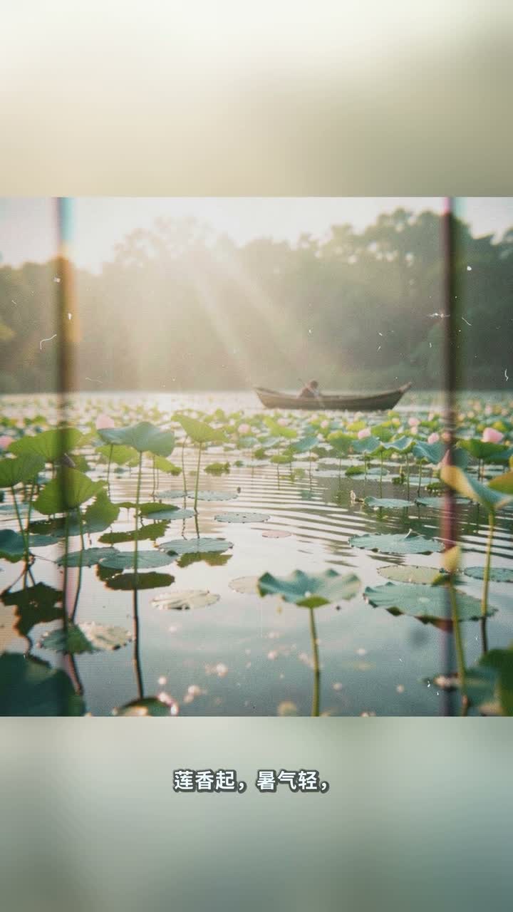 风荷举 · Lotus in the Wind