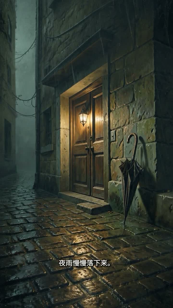夜雨归人 · A Return in the Night Rain
