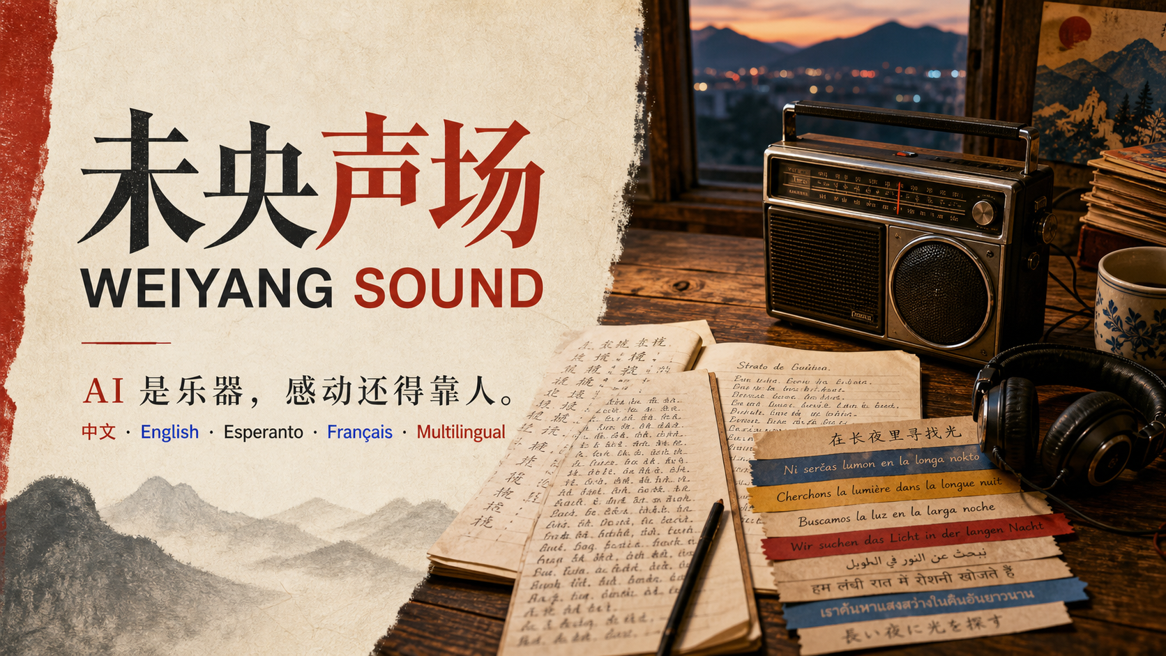 未央声场横版品牌图